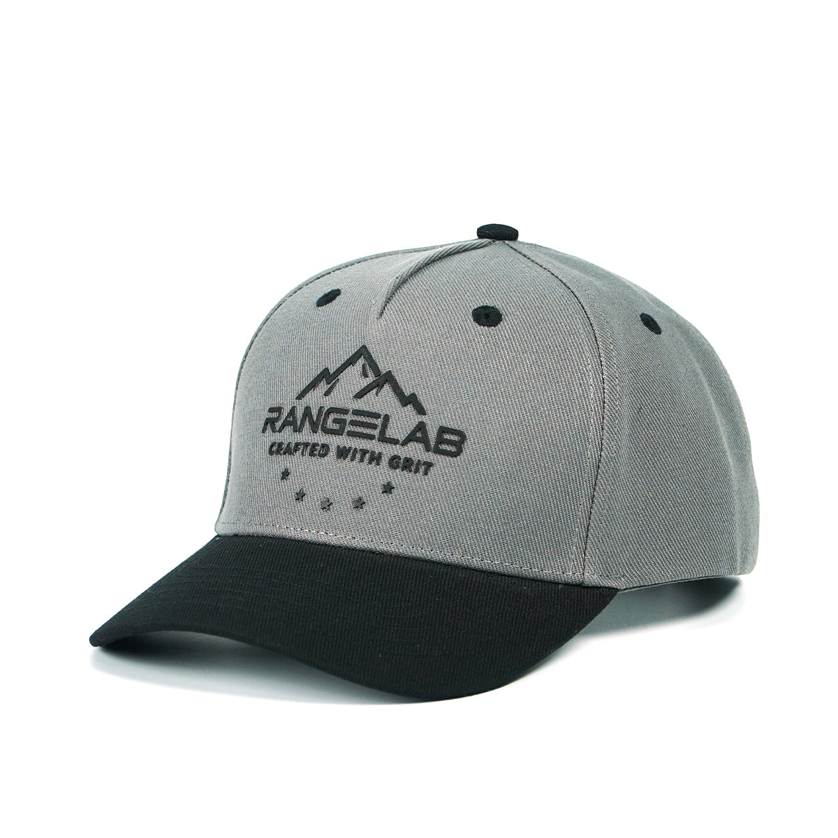 RANGELAB “Crafted with Grit” Trucker Hat – Breathable Outdoor Snapback Cap for Men & Women