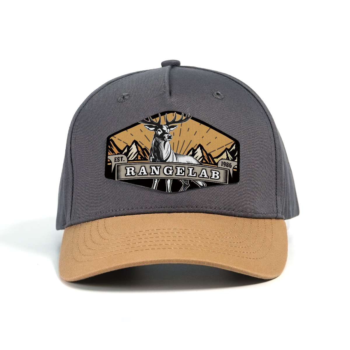 RANGELAB Outdoor Trucker Snapback Hat – Adventure Baseball Cap for Men & Women | Adjustable Two-Tone Design