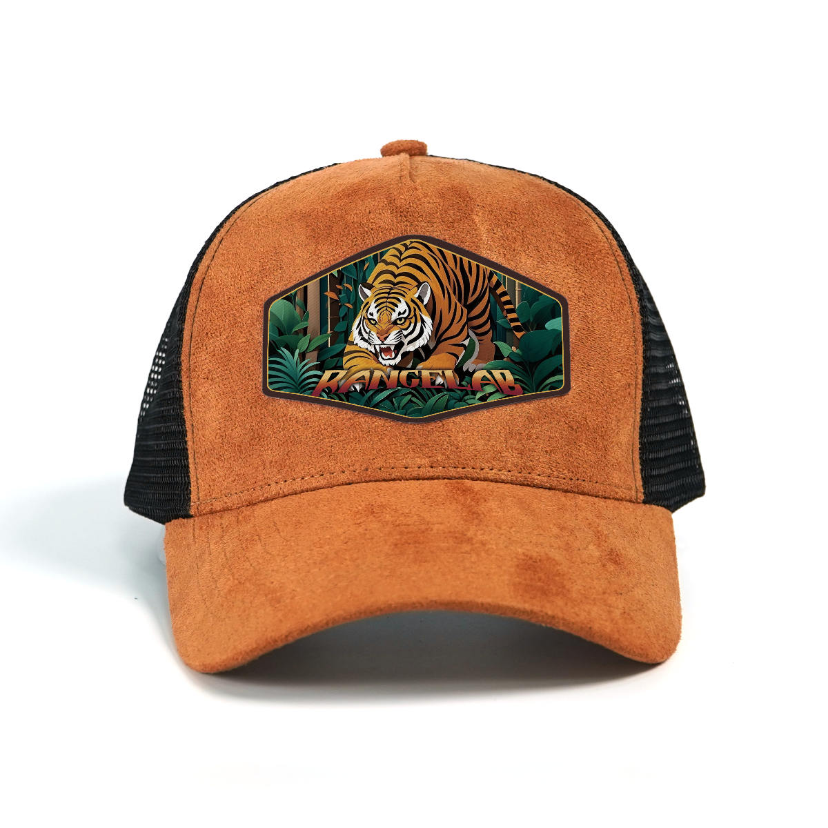 RANGELAB Adventure Suede Trucker Hat – Wild Animal Series (Bear | Tiger | Lion)