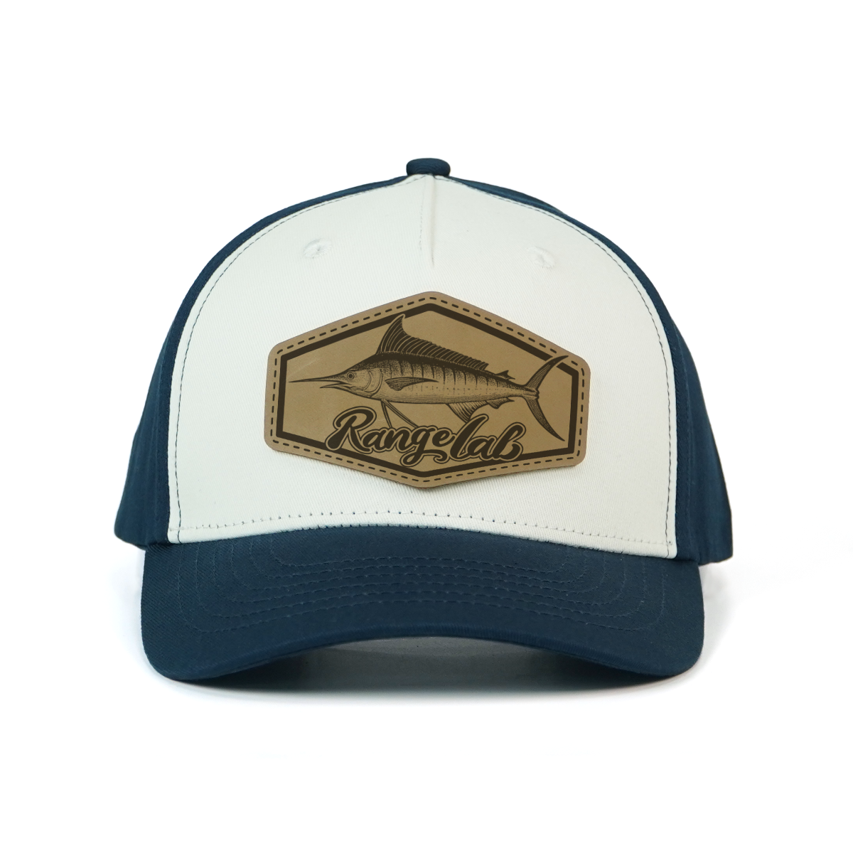 RANGELAB Ocean Series Leather Patch Hat – Whale, Marlin, Octopus & Alligator Designs