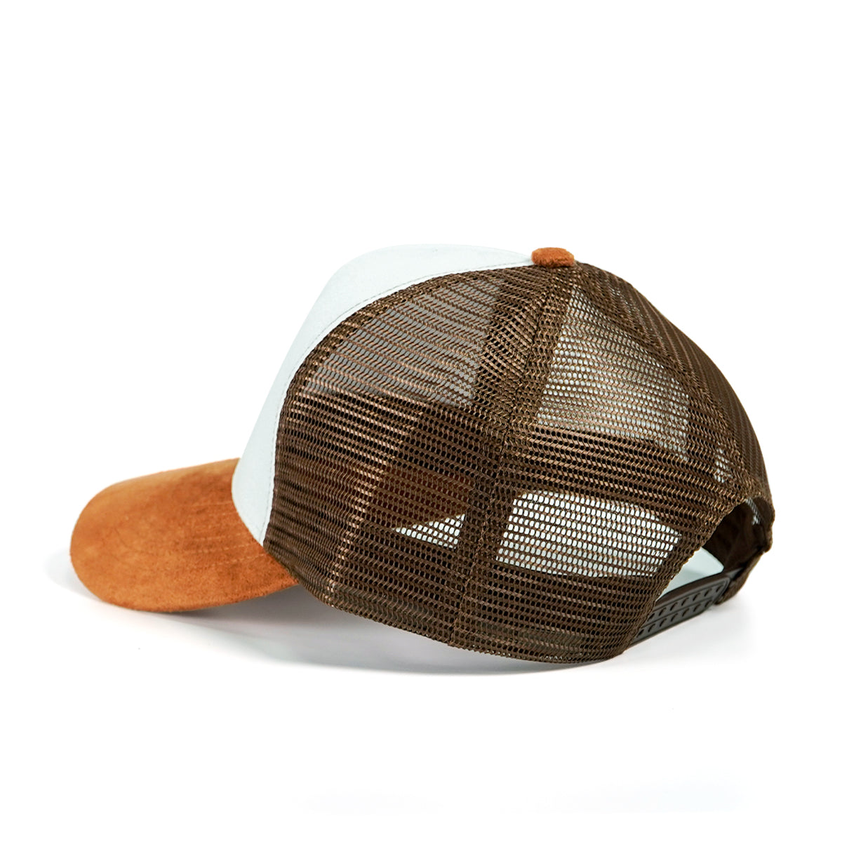 RANGELAB Premium Suede Brim Trucker Hat – Breathable Mesh Back, Outdoor Comfort Fit Cap