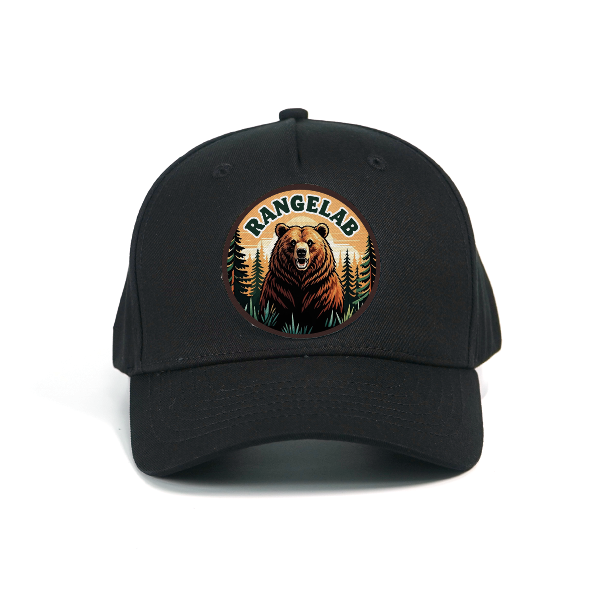 RANGELAB Animal Spirit Snapback Hat – Outdoor Adventure Baseball Cap (Bear / Lion / Cobra Designs)