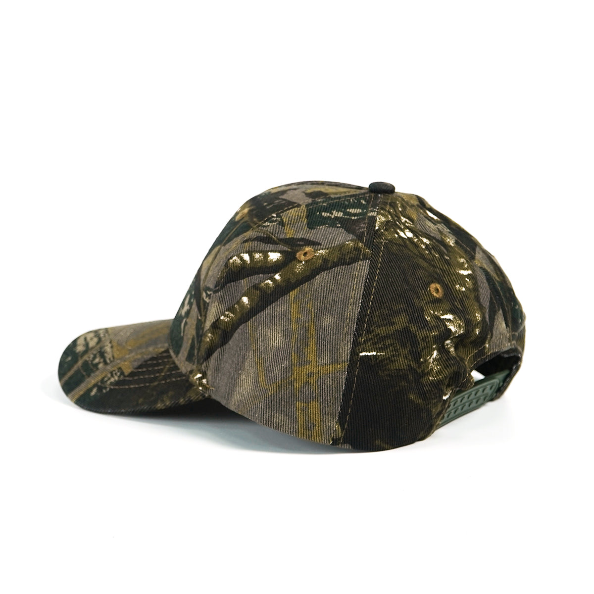 RANGELAB Camo Baseball Cap for Men & Women – Adjustable Outdoor Hunting Hat, Breathable Cotton Twill, Classic Woodland Design