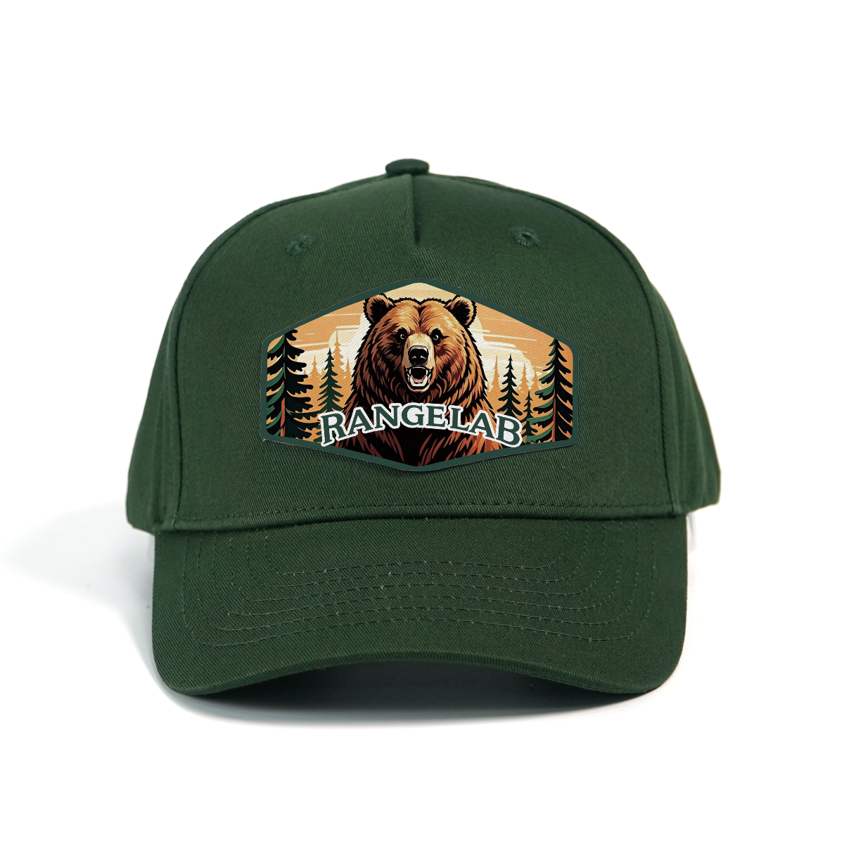 RANGELAB Adventure Series Snapback Hat – Outdoor Wildlife Patch Cap (Bear / Tiger / Gator Design)