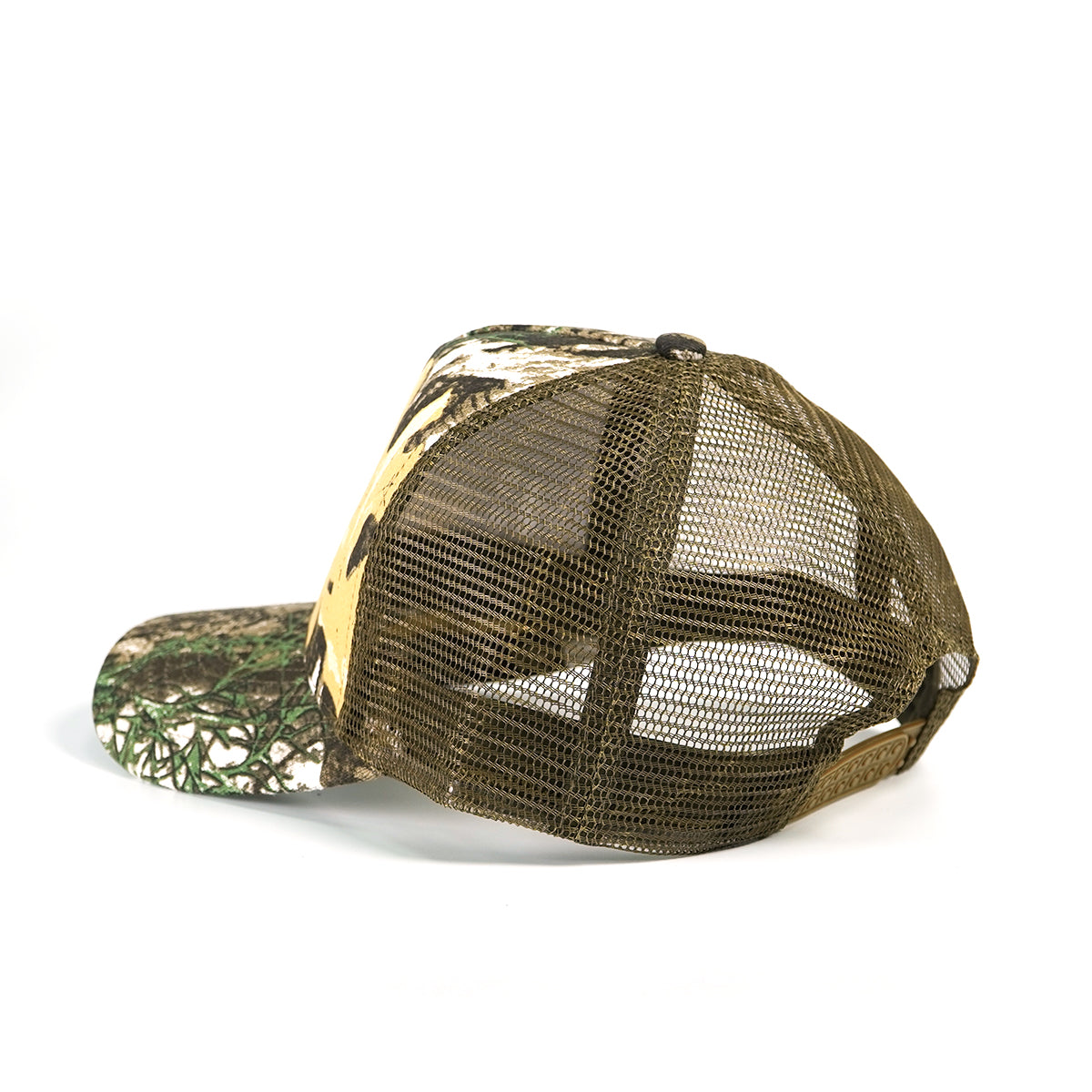 RANGELAB Camo Mesh Trucker Hat – Breathable Tactical Snapback Cap for Outdoor Adventures, Hiking, Hunting & Everyday Wear (Unisex)
