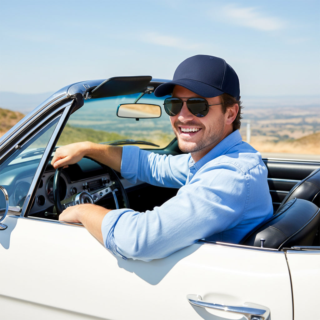 RANGELAB Premium Classic Baseball Cap – Adjustable Fit, Breathable Cotton, Everyday Comfort