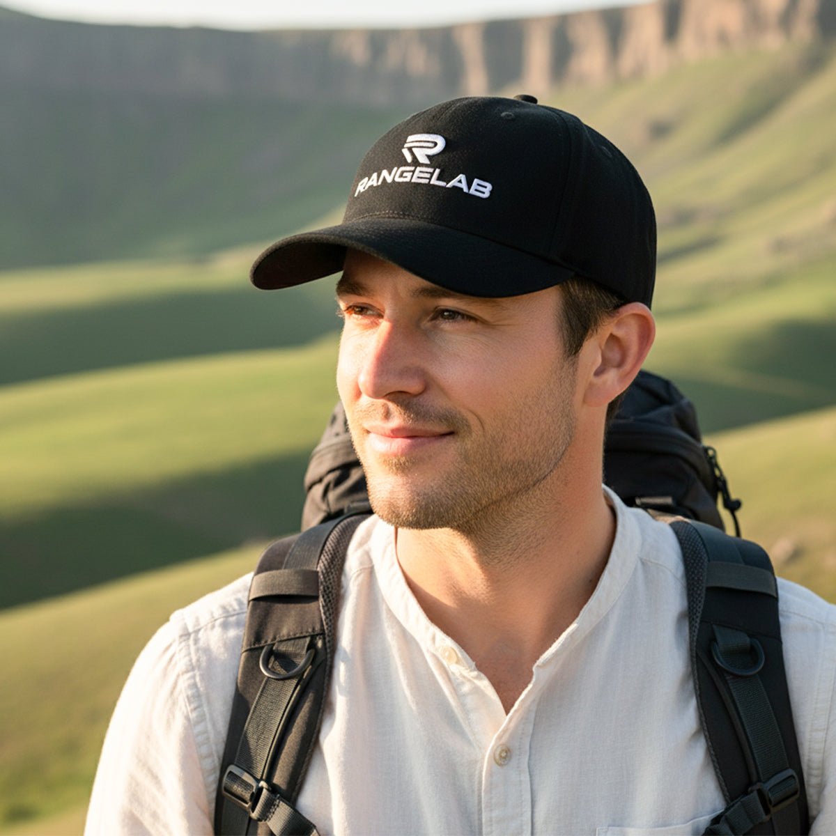 RANGELAB Trail-Ready Cap – Premium Suede Feel, Moisture-Wicking Outdoor Hat for Adventure & Everyday Style