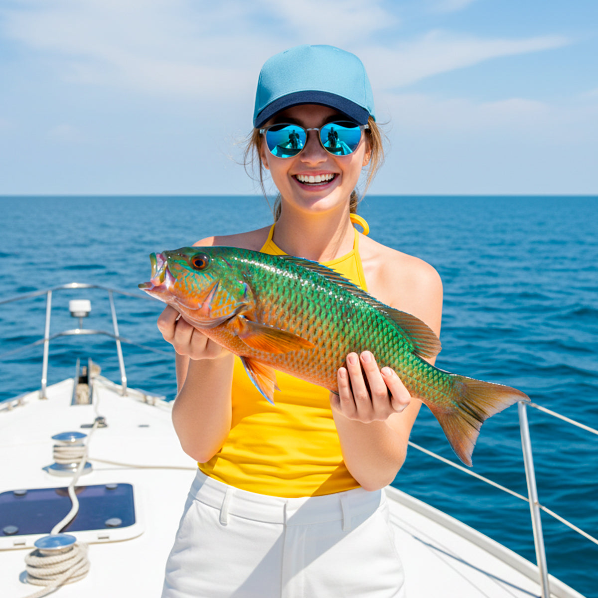 Rangelab Classic Two-Tone Baseball Cap – Lightweight Breathable Dad Hat for Fishing, Outdoor Adventure & Everyday Style