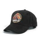 RANGELAB Trucker Cap – Crafted with Grit | Wildlife Leather Patch Adventure Hat (Lion & Bear Design)