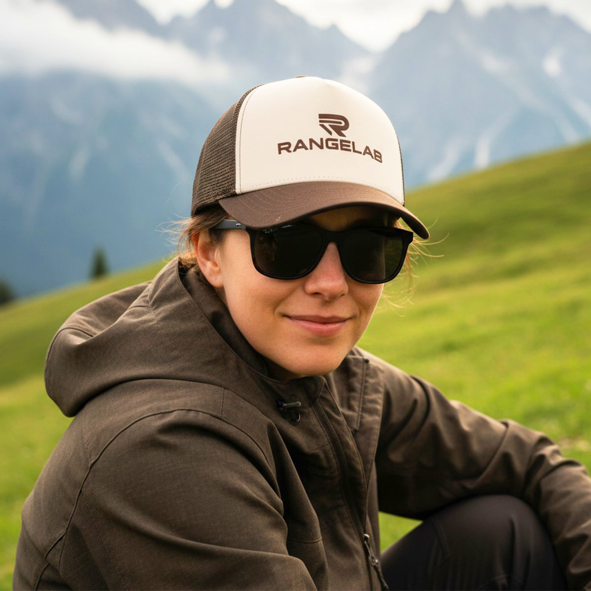 RANGELAB Trucker Hat – Classic Outdoor Mesh Cap | Adjustable Snapback for Men & Women