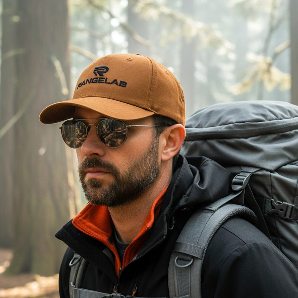 RANGELAB Outdoor Performance Hat – Adjustable, Breathable, Sun-Proof Baseball Cap for Hiking, Camping & Everyday Adventure