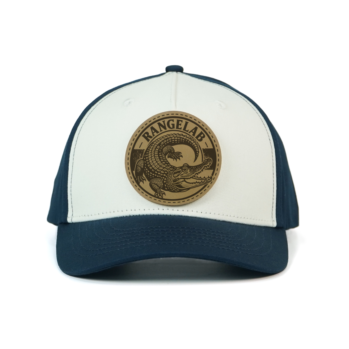 RANGELAB Ocean Series Leather Patch Hat – Whale, Marlin, Octopus & Alligator Designs