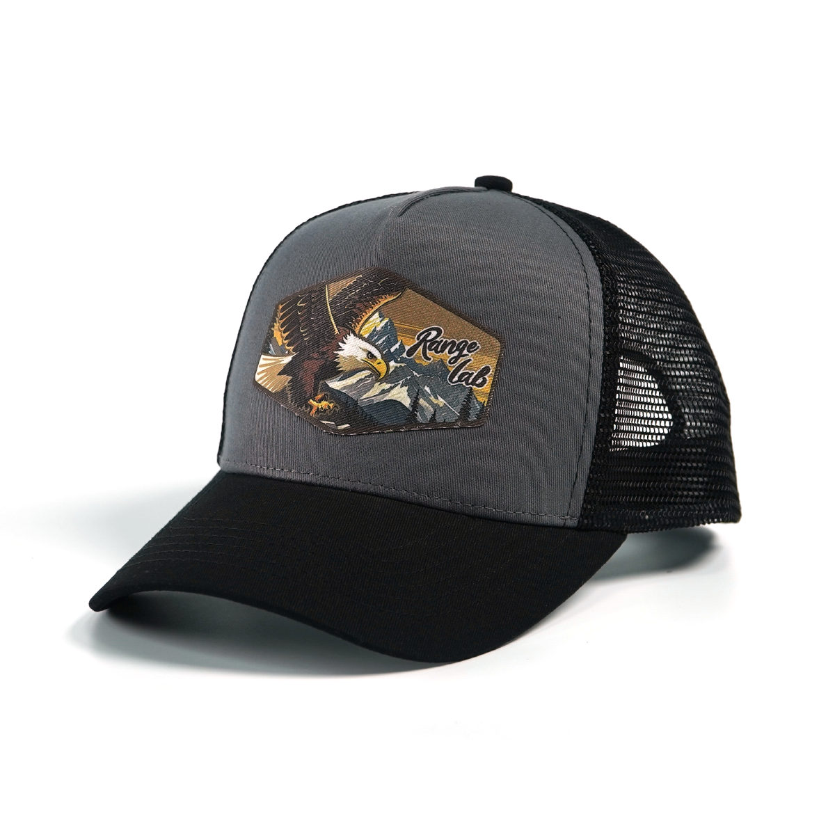 Adventure Awaits – RANGELAB Suede Trucker Hat for Hikers, Campers & Travelers | Adjustable Mesh Back Cap