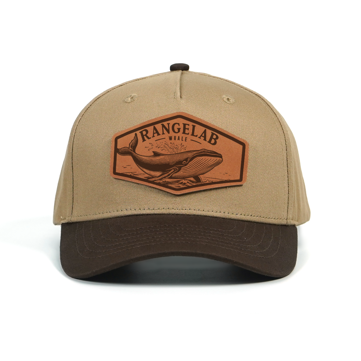 RANGELAB Adventure Series Leather Patch Hat – Wild Animal Edition (Tiger/Bison/Alligator/Bear/Whale/Marlin)