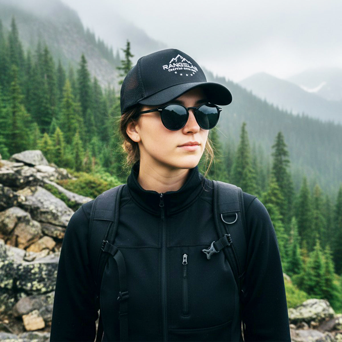 RANGELAB Hiking & Travel Hat – Breathable Trucker Cap Built for Adventure
