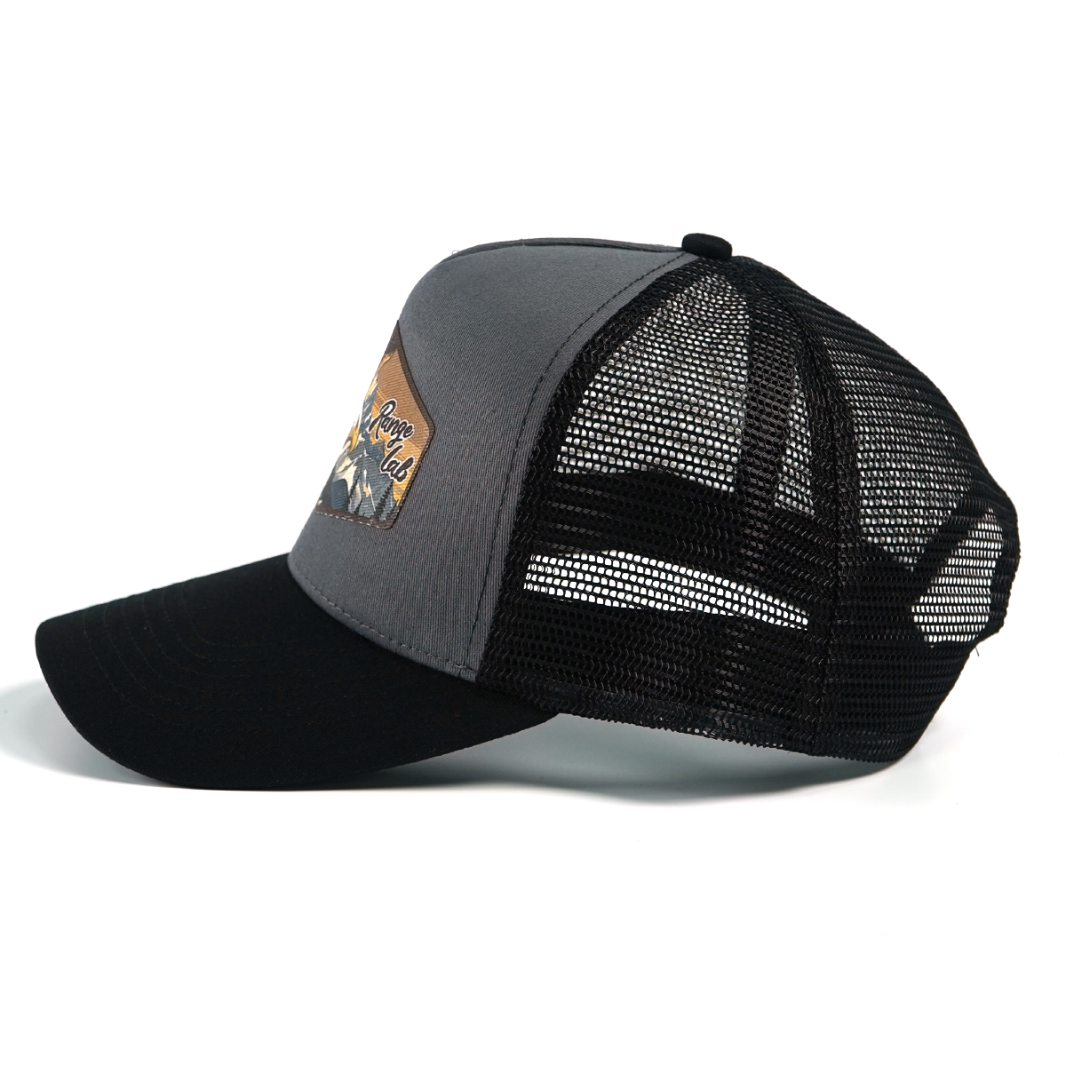Adventure Awaits – RANGELAB Suede Trucker Hat for Hikers, Campers & Travelers | Adjustable Mesh Back Cap