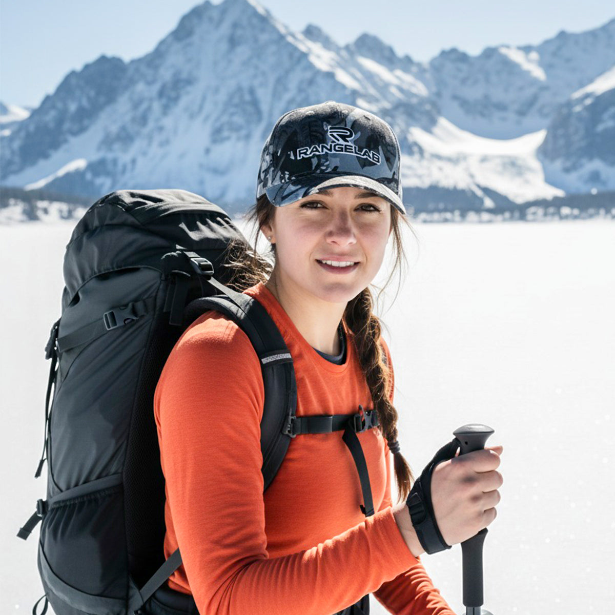 RANGELAB Camo Tactical Hat for Men – Adjustable Outdoor Baseball Cap for Hiking, Hunting & Survival | Lightweight Breathable Camouflage Snapback