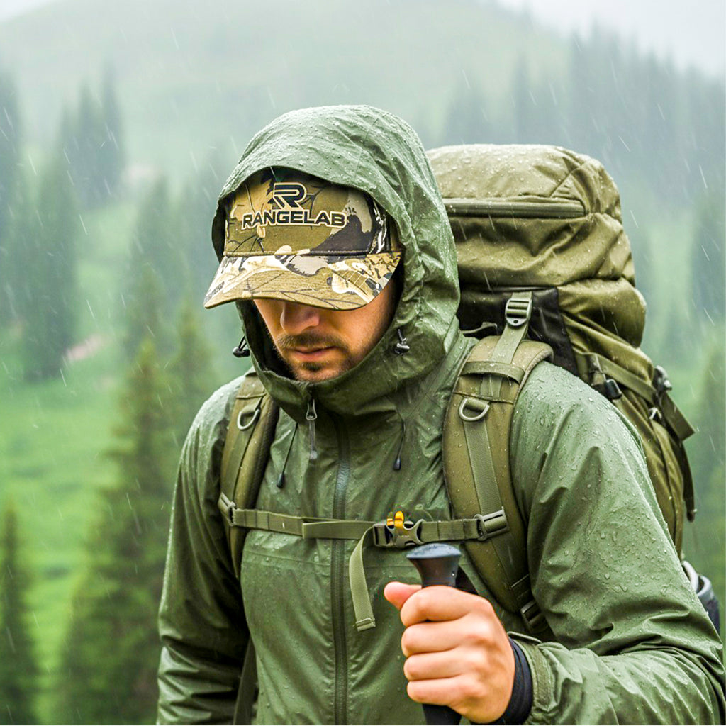 RANGELAB Adjustable Camo Snapback Hat for Men – Tactical Outdoor Cap with Breathable Fit & Durable Design