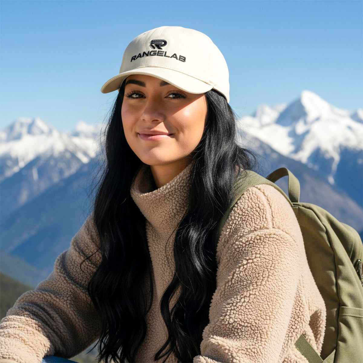 RANGELAB Performance Snapback Hat – Premium Outdoor Baseball Cap for Hiking, Running & Travel