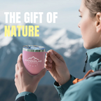 RANGELAB 12oz Stainless Steel Insulated Mug - 304 Food Grade