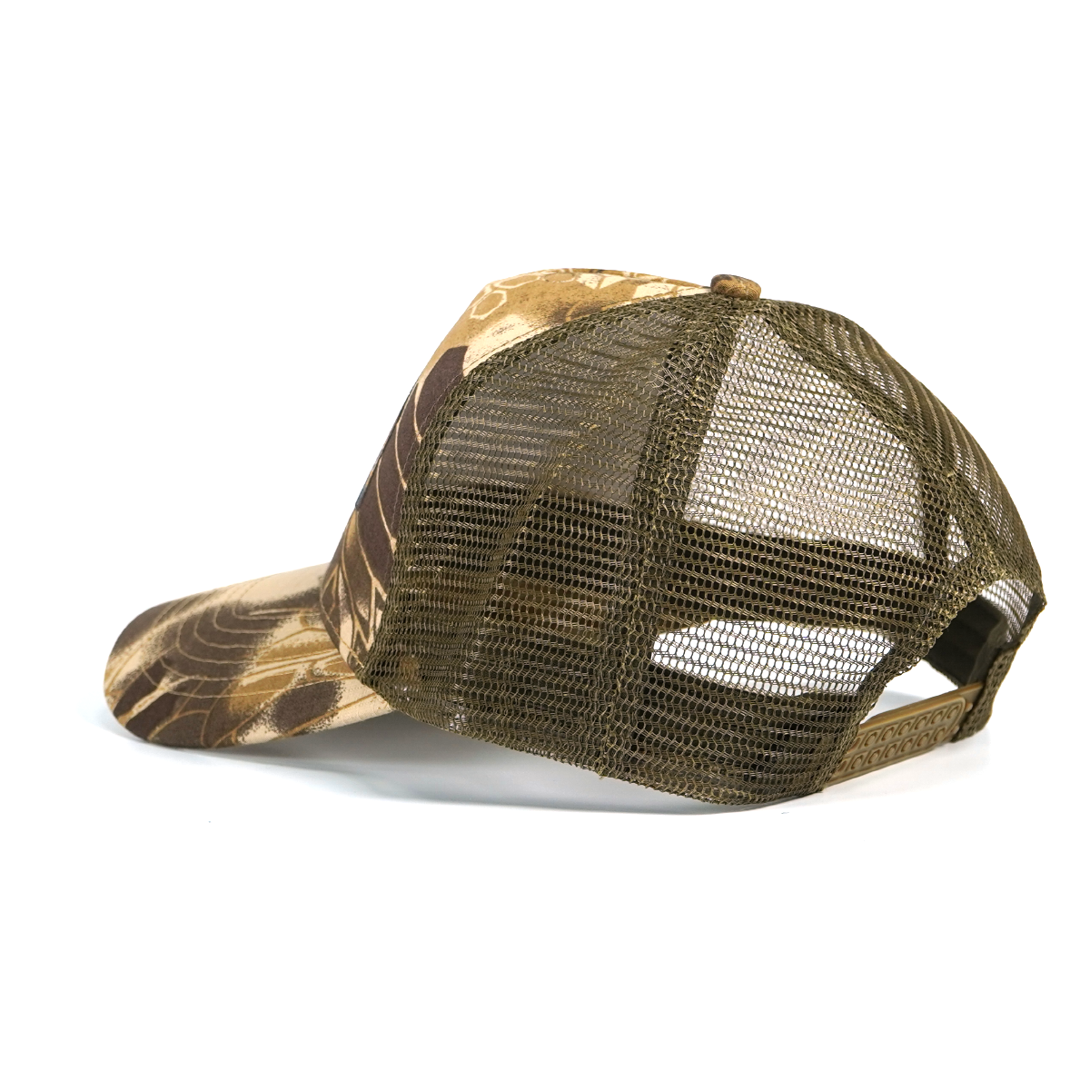 RANGELAB Outdoor Camo Trucker Hat for Men & Women – Classic Mesh Snapback Cap, Breathable Adjustable Fit, Eagle & Cheetah Patch Designs