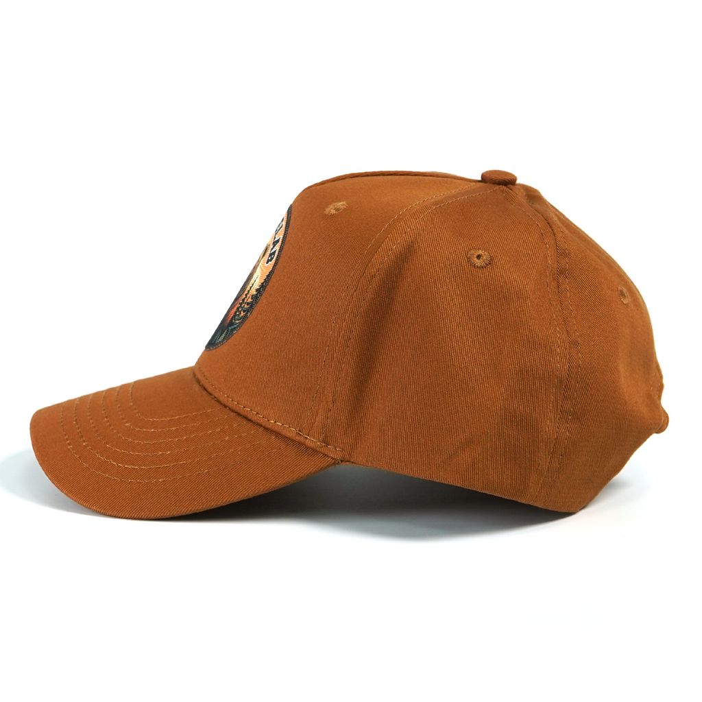 RANGELAB Leather Patch Hat – Adventure Animal Series | Adjustable Outdoor Trucker Cap