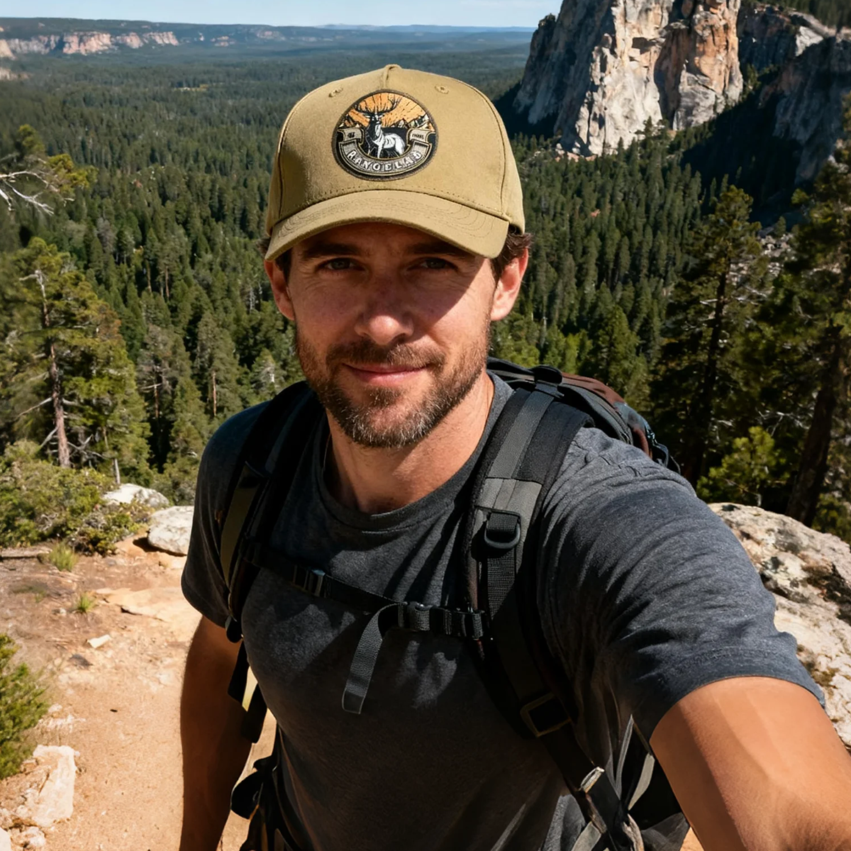 RANGELAB Classic Outdoor Hat – Adjustable Snapback for Trail Lovers