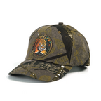 RANGELAB Camo Snapback Hat – Outdoor Adventure Baseball Cap with Animal Patch (Tiger, Cheetah, Crocodile)