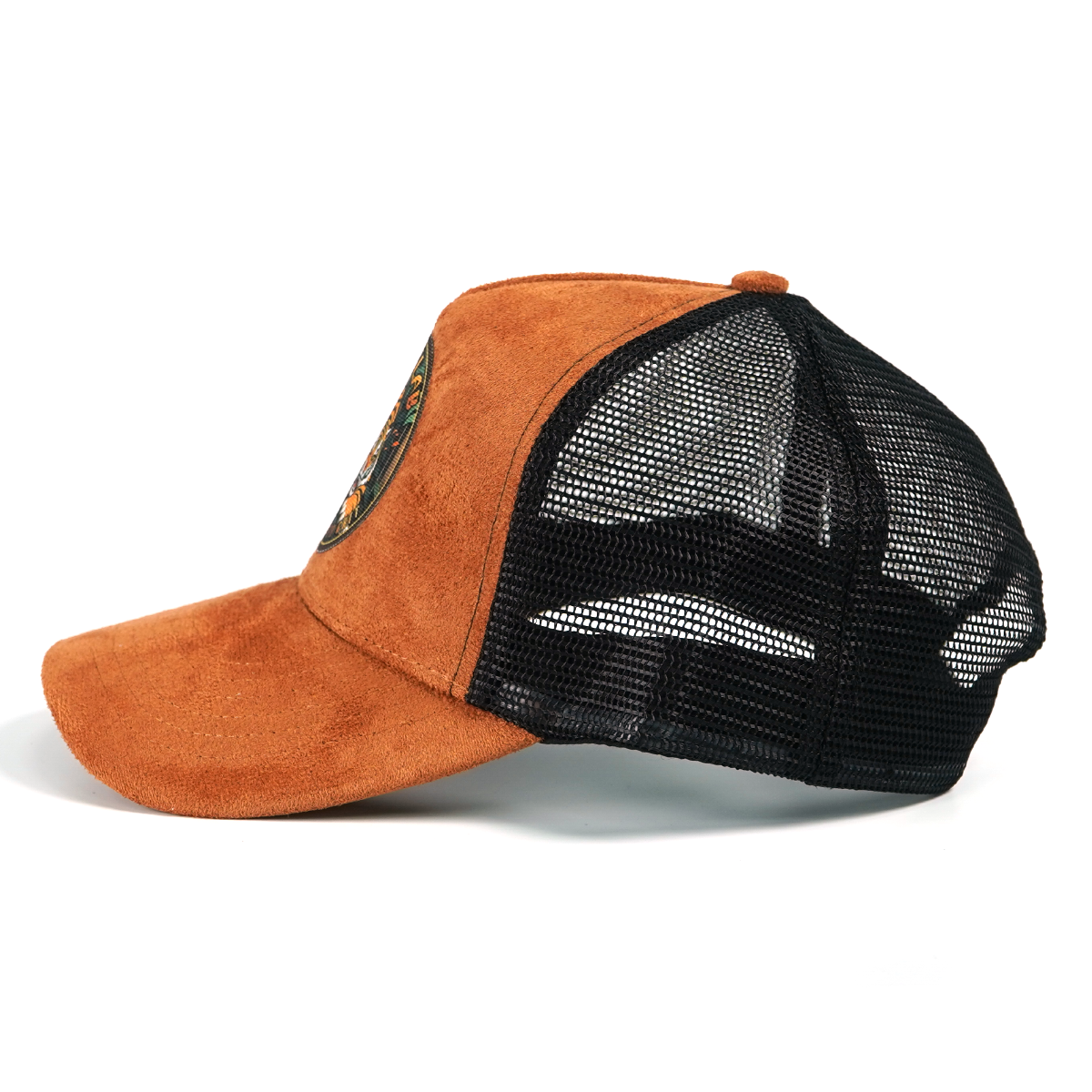 RANGELAB Adventure Suede Trucker Hat – Wild Animal Series (Bear | Tiger | Lion)