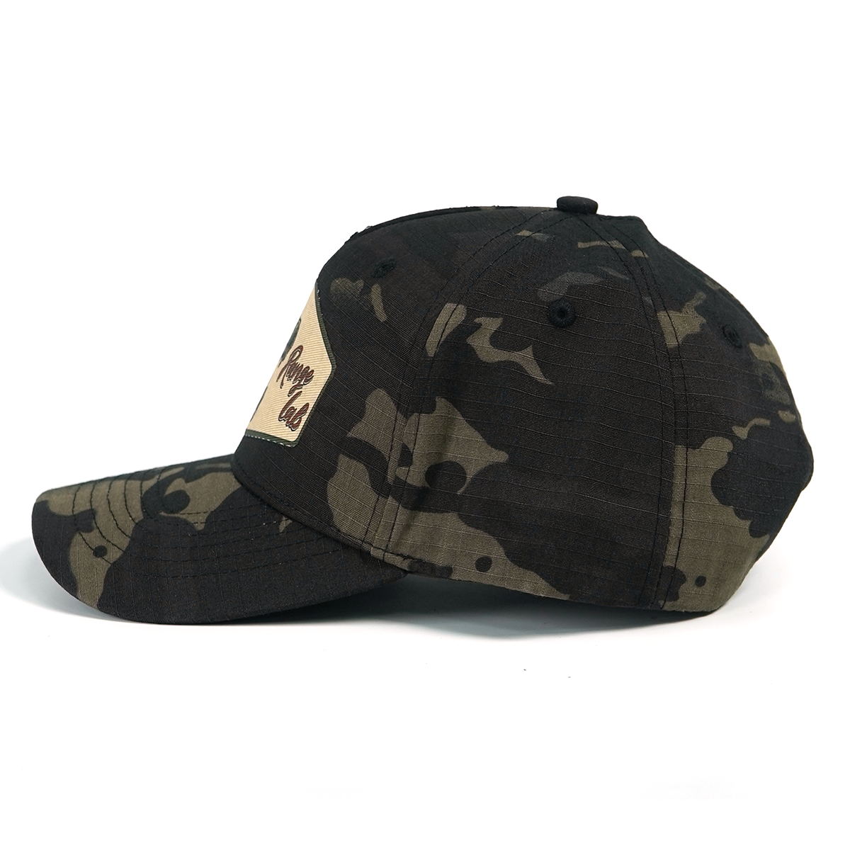 RANGELAB Camo Animal Patch Hat – Adjustable Snapback Cap for Men & Women | Outdoor Adventure Style (Crocodile / Lion / Cobra)