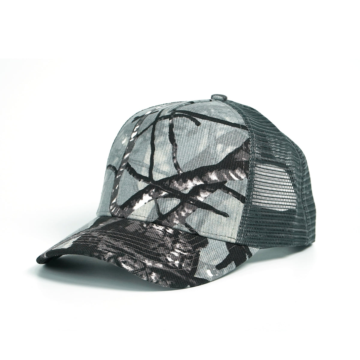 RANGELAB Camo Trucker Hat – Breathable Outdoor Mesh Cap for Hiking, Camping & Everyday Style
